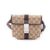 Gucci GG Canvas Waist Beige