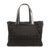 Chanel Canvas Tote Black