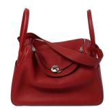 Hermes Lindy 30 Rouge Garance