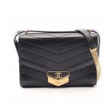 Chanel Chevron Chain Black