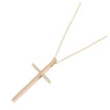Tiffany Cloth Pink Gold Necklace