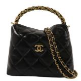 Chanel Clutch 2-Way Chain Black