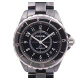 Chanel J12 Auto Ceramic Black