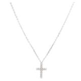 Cartier Symbol Cross Diamond Necklace