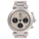 Cartier Pasha C Auto SS White