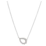 Diamond Necklace 18K White Gold