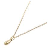 Tiffany Teardrop 18K Yellow Gold Necklace