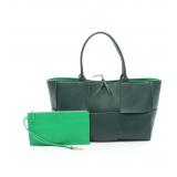 Bottega Veneta Arco Large Tote Green