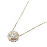 Cartier Damour Diamond Pink Gold Necklace
