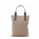 CELINE Macadam Tote Beige/Brown