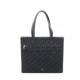 Dior Safari Oblique Tote Shoulder Black