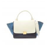 CELINE Trapeze Small 2Way Ivory/Black