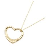 Tiffany & Co. Open Heart K18YG Necklace