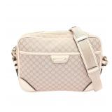 Celine Macadam Shoulder Bag Beige Ivory