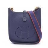HERMES Evelyne TPM Iris Navy GHW