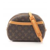 LV Blower Monogram Shoulder Brown
