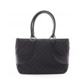 GUCCI GG Canvas Handbag Black