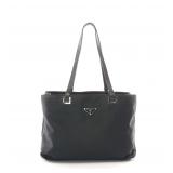 PRADA Tessuto Acciaio Tote Black