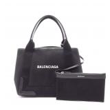 BALENCIAGA Navy Cabas S Black