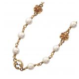 Gucci Interlocking G Flower Necklace