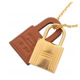 Hermes O'Kelly D Stamp GP Necklace