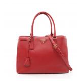 PRADA Saffiano Lux Galleria Red