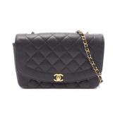 Chanel Diana Flap Chain Black GHW