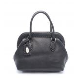 FENDI Selleria Doctor's Bag Black