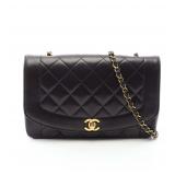 CHANEL Diana Flap Vintage Black