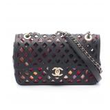Chanel Punching Chain Black GHW