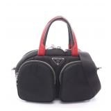 PRADA Triangle Logo 2Way Black/Red