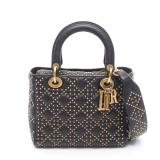 DIOR Lady Dior Studs 2Way Black