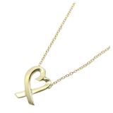 Tiffany & Co. Loving Heart K18YG Necklace