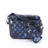 LV Trio Messenger Shadow Watercolor