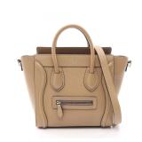 Celine Luggage Nano Shopper 2Way Beige