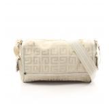GIVENCHY Nylon Shoulder Bag Beige