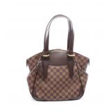 LV Verona MM Damier Ebene Shoulder Brown