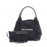 BALENCIAGA Navy Cabas XS Black