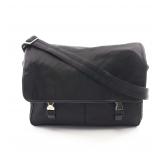 PRADA Nylon Shoulder Bag Black