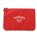 Hermes Trousse Flat Pouch PM Red