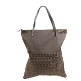 Fendi SHW Tote Bag Brown