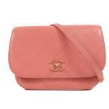 Chanel CC GHW Chain Shoulder Pink