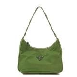 Prada Mini Re-Edition 2005 Hand Bag Green
