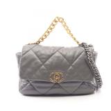 Chanel 19 Matelasse 2Way Gray