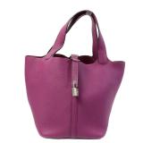 Hermes PHW Picotin MM Anemone