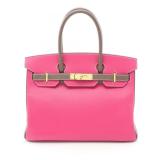 Hermes Birkin 30 Rose Tyrien