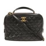 Chanel CC GHW 2 Way Chain Black