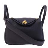 Hermes GHW Mini Lindy Caban