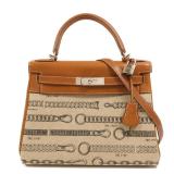 Hermes PHW Kelly 28 De Camp Fauve