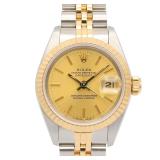 Rolex Datejust 69173 18K YG/SS Gold